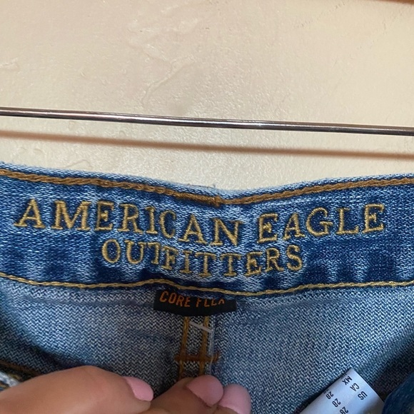 American Eagle Outfitters Blue Shorts Distressed - Picture 3 of 4